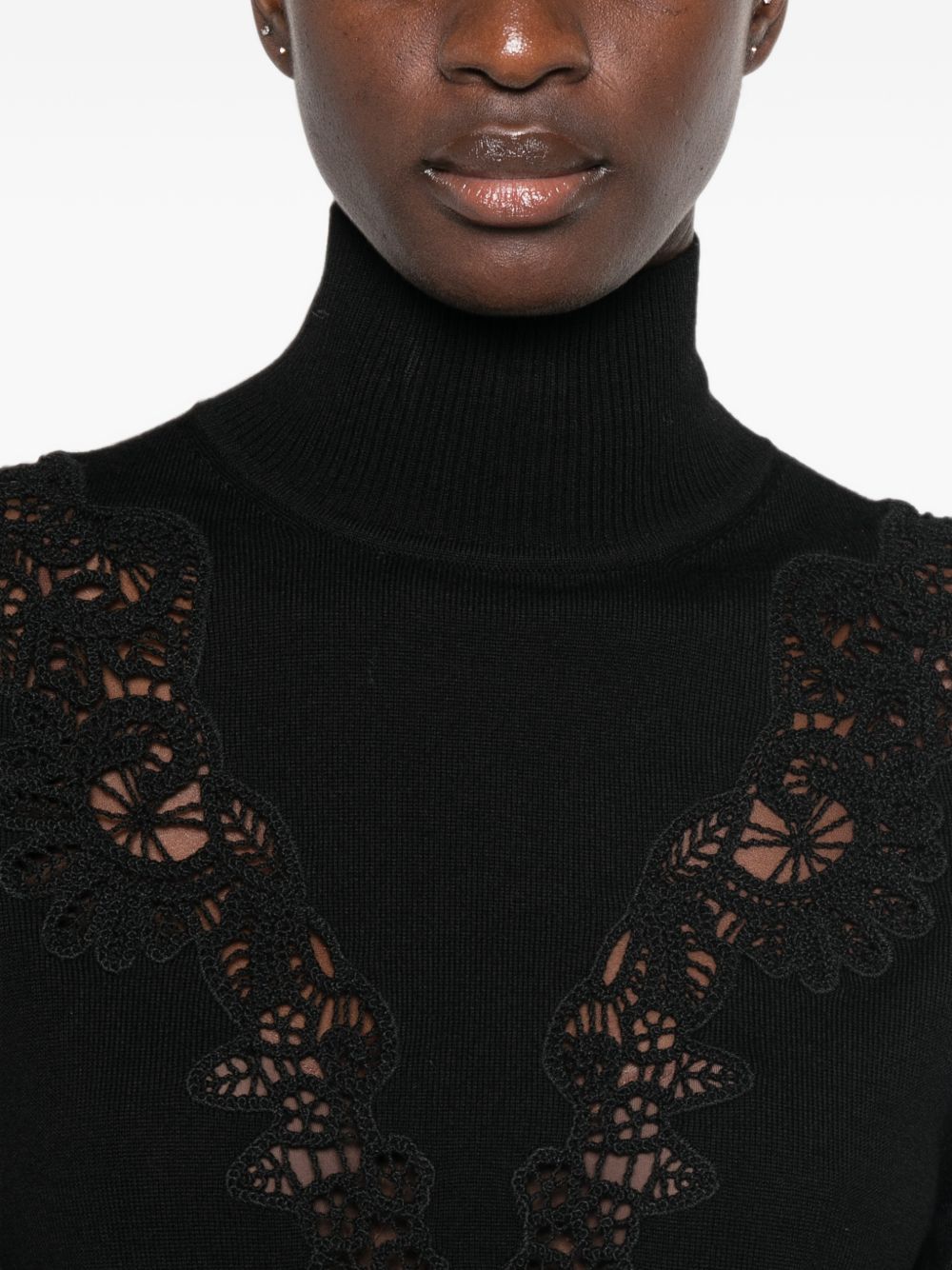 Zimmermann Women Valiant Wool Turtle-Neck Sweater