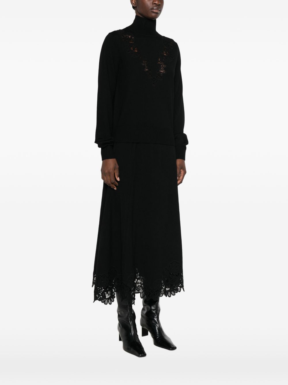 Zimmermann Women Valiant Wool Turtle-Neck Sweater