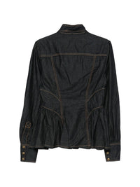 ZIMMERMANN Zimmermann Women Denim Cotton Shirt
