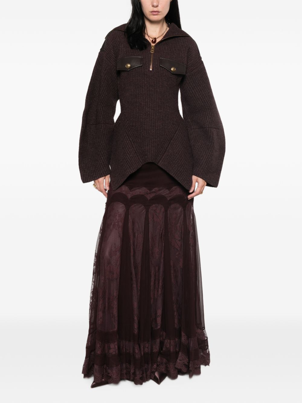 Zimmermann Women Valiant Silk Maxi Skirt