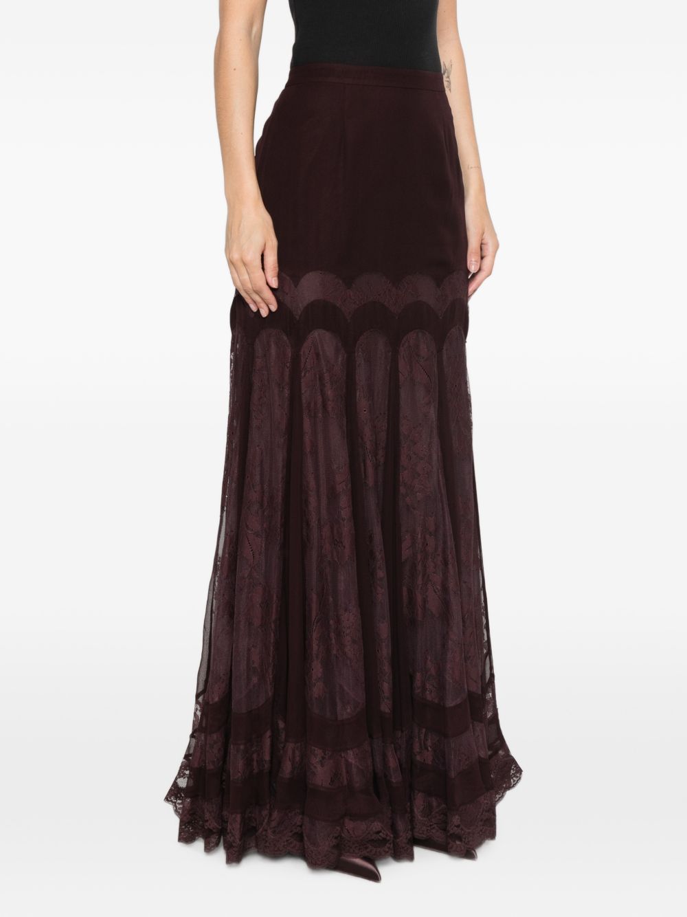 Zimmermann Women Valiant Silk Maxi Skirt
