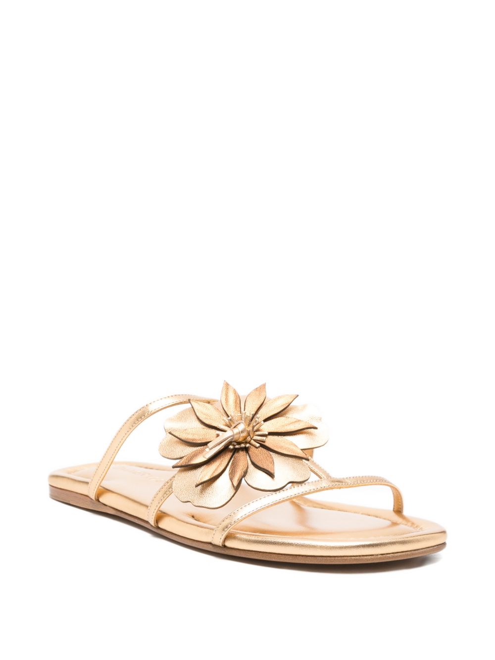 ZIMMERMANN Zimmermann Women Belara Leather Slide Sandals