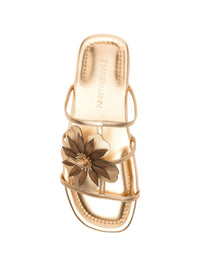 ZIMMERMANN Zimmermann Women Belara Leather Slide Sandals