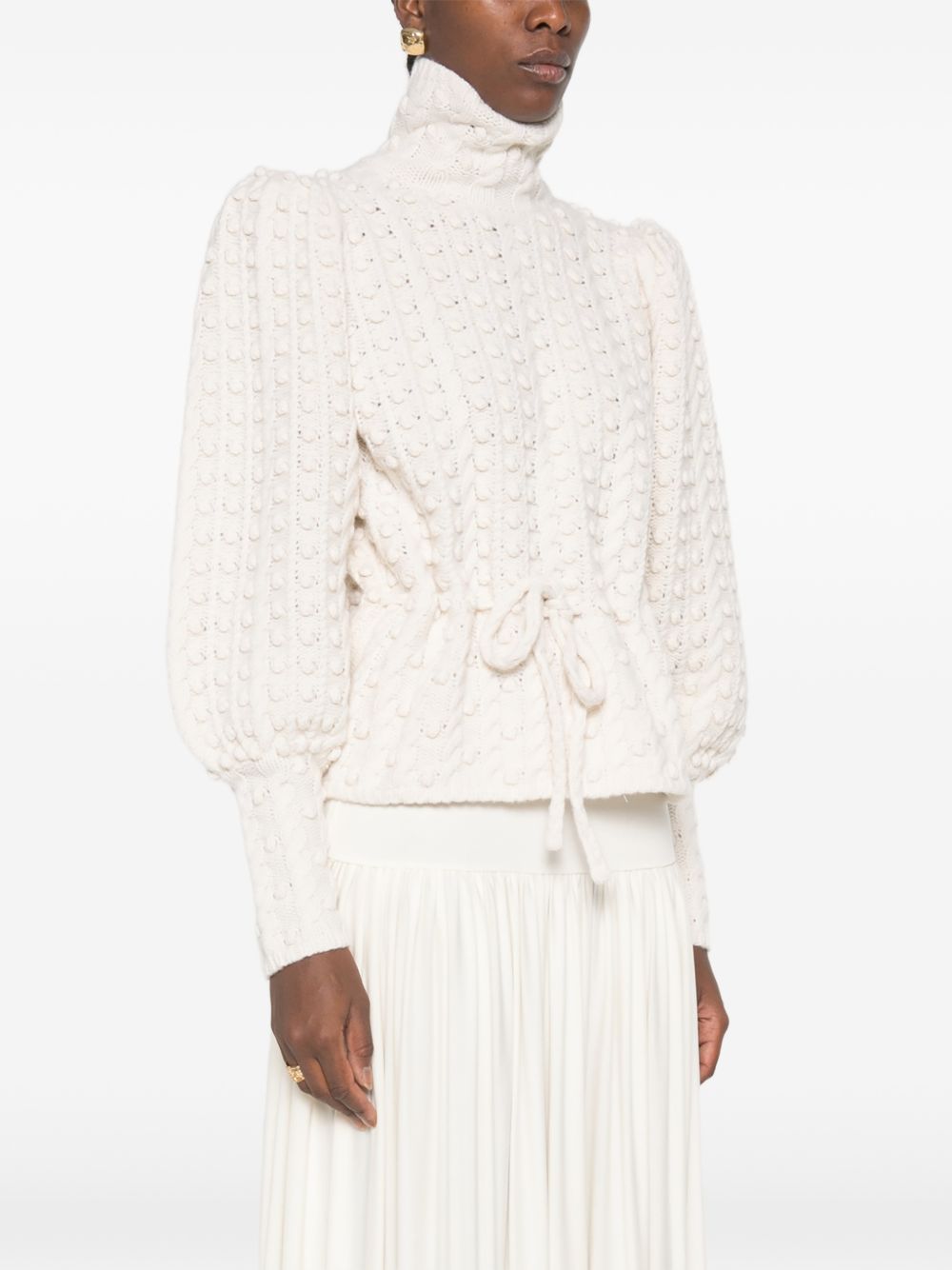 Zimmermann Women Valiant Wool Turtle-Neck Sweater