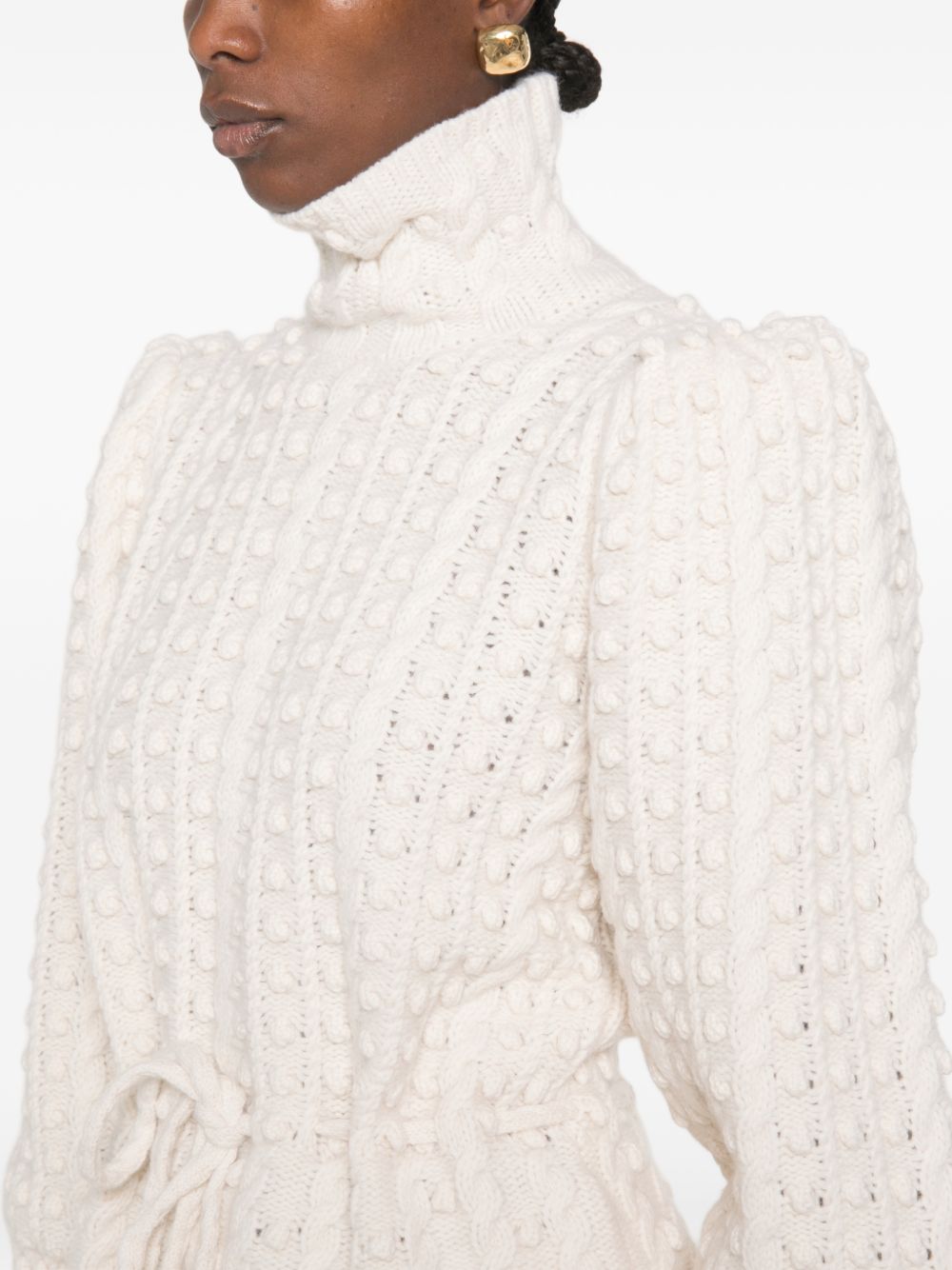 Zimmermann Women Valiant Wool Turtle-Neck Sweater