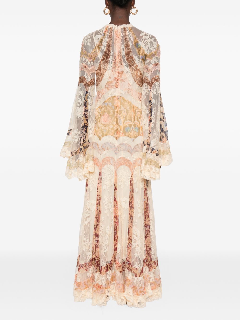 Zimmermann Women Valiant Printed Silk Long Dress