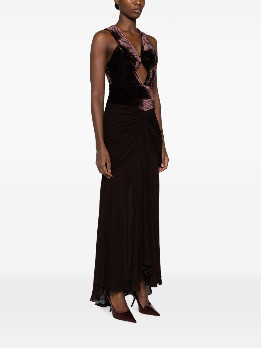 Zimmermann Women Valiant Draped Long Dress