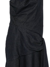 Zimmermann Women Valiant Denim Draped Dress