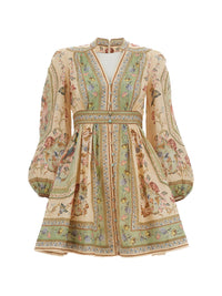 Zimmermann Women Roselight Linen Mini Dress