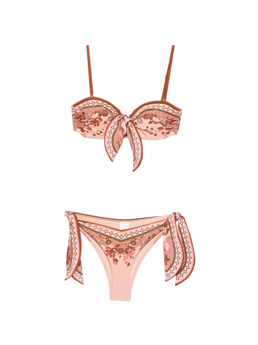 Zimmermann Women Aster Printed Bikini Set