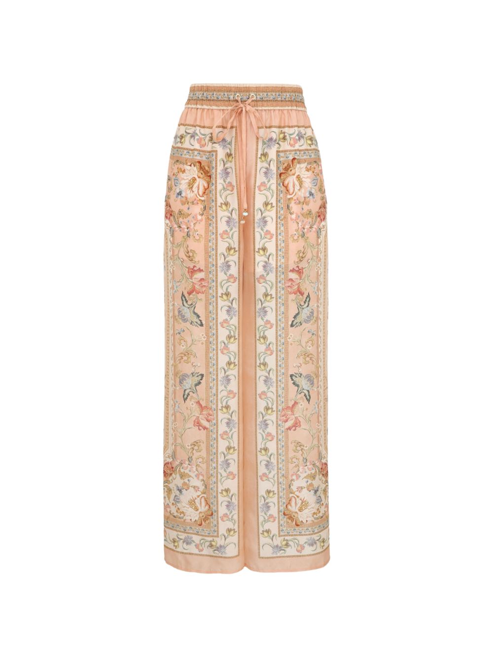 ZIMMERMANN Zimmermann Women Roselight Printed Silk Trousers