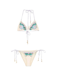 Zimmermann Women Indra Triangle Bikini Set