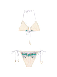 Zimmermann Women Indra Triangle Bikini Set