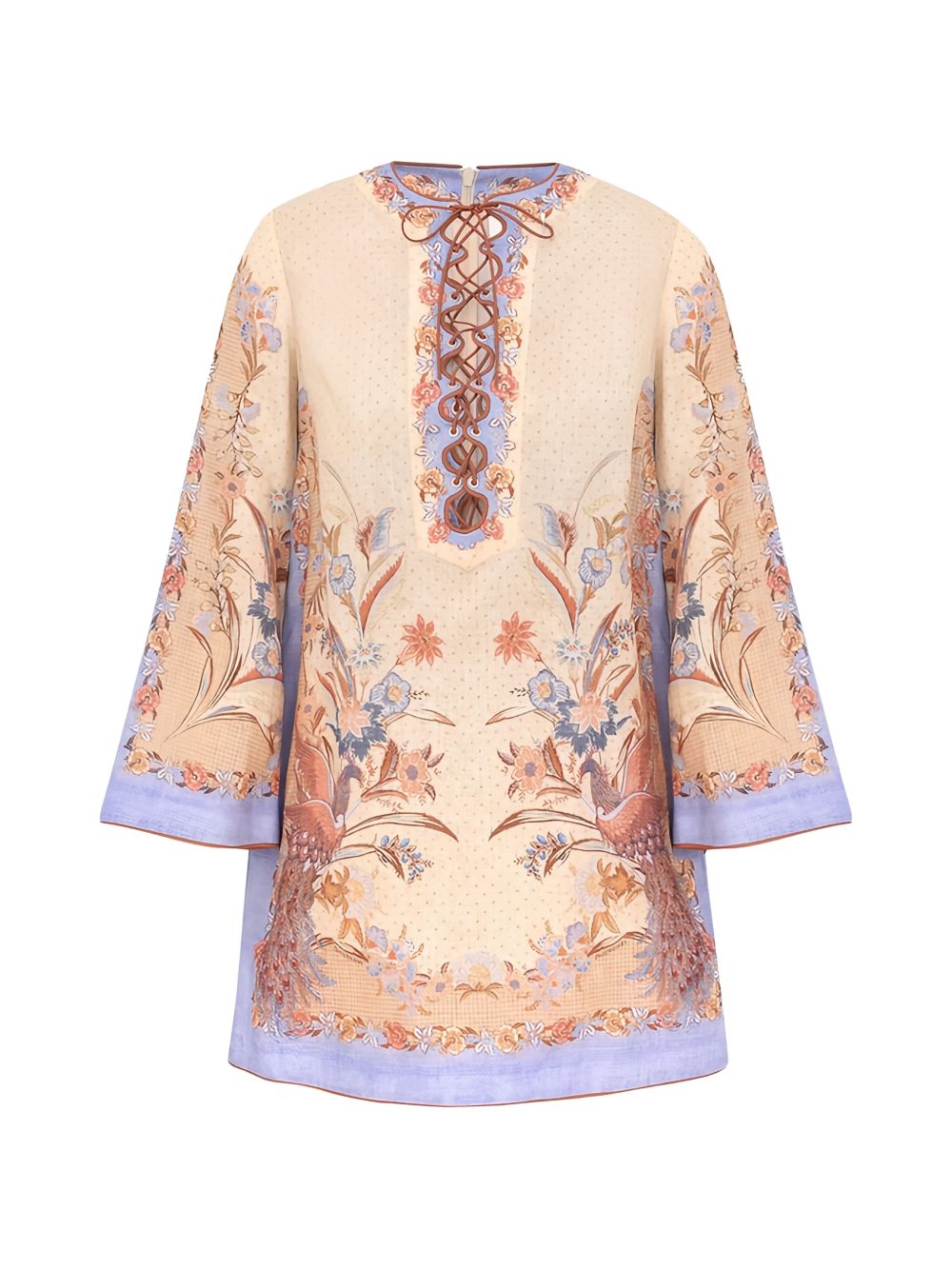 Zimmermann Women Indra Linen Mini Dress
