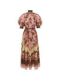 Zimmermann Women Aster Printed Silk Maxi Dress