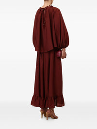 Zimmermann Women Aster Silk Maxi Skirt