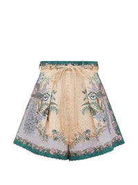 Zimmermann Women Indra Linen Shorts