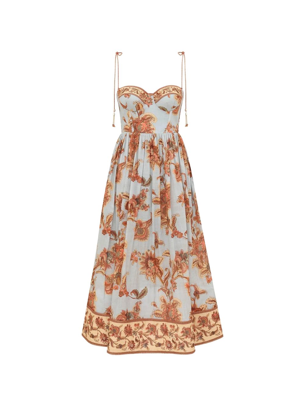 Zimmermann Women Aster Cotton Midi Dress