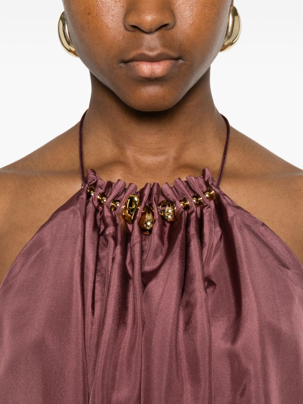 Zimmermann Women Aster Silk Top