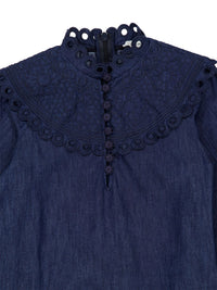 Zimmermann Women Mahon Denim Mini Dress