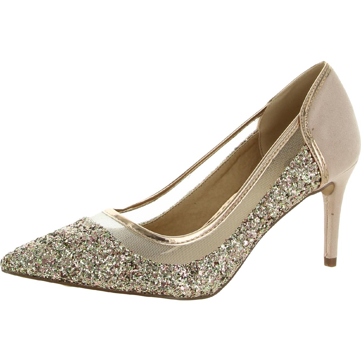 Piper Womens Faux Suede Cut-Out Shooties