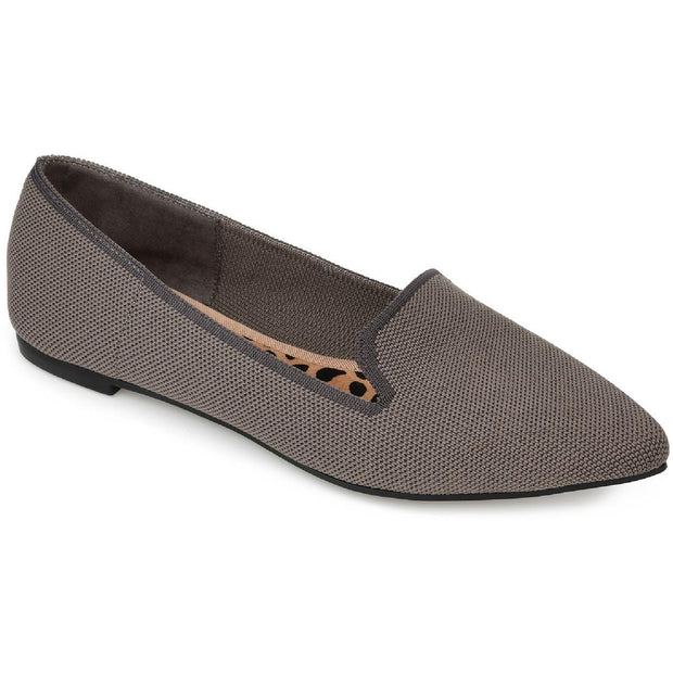Vickie Womens Knit Slip On Loafers