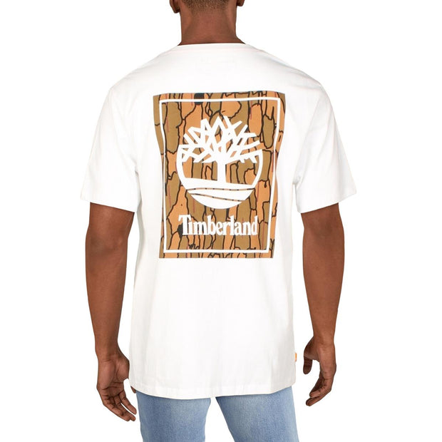 Mens Crewneck Logo Graphic T-Shirt