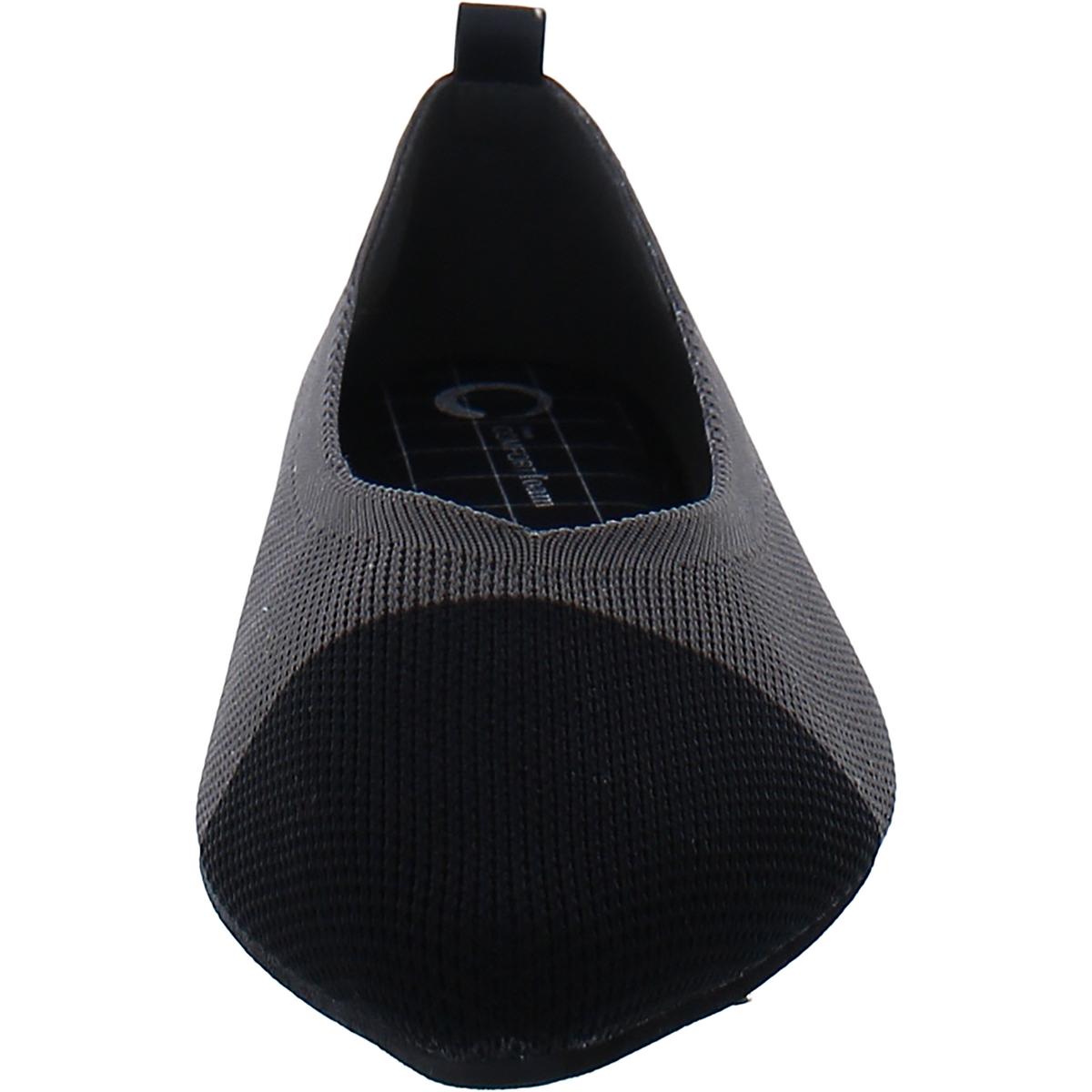 Maryann Womens Slip On Comfort Insole Ballet Flats