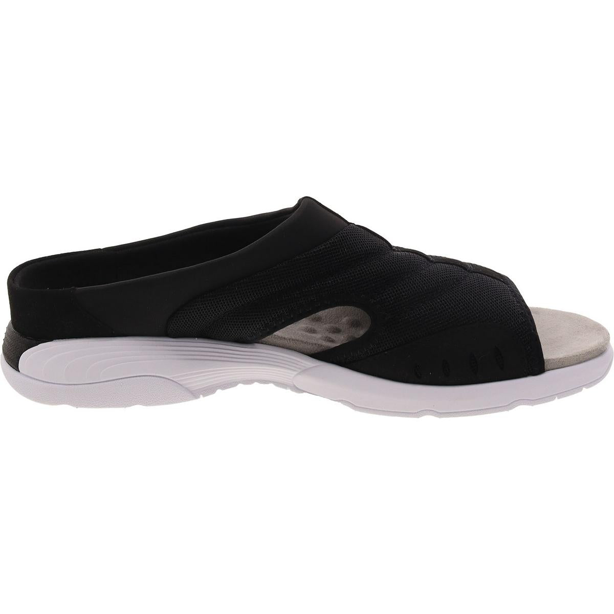 Traciee 2 Womens Padded Insole Manmade Slide Sandals