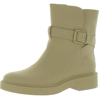 Kaelyn Womens Pull On Waterproof Ankle Boots Dune Leather