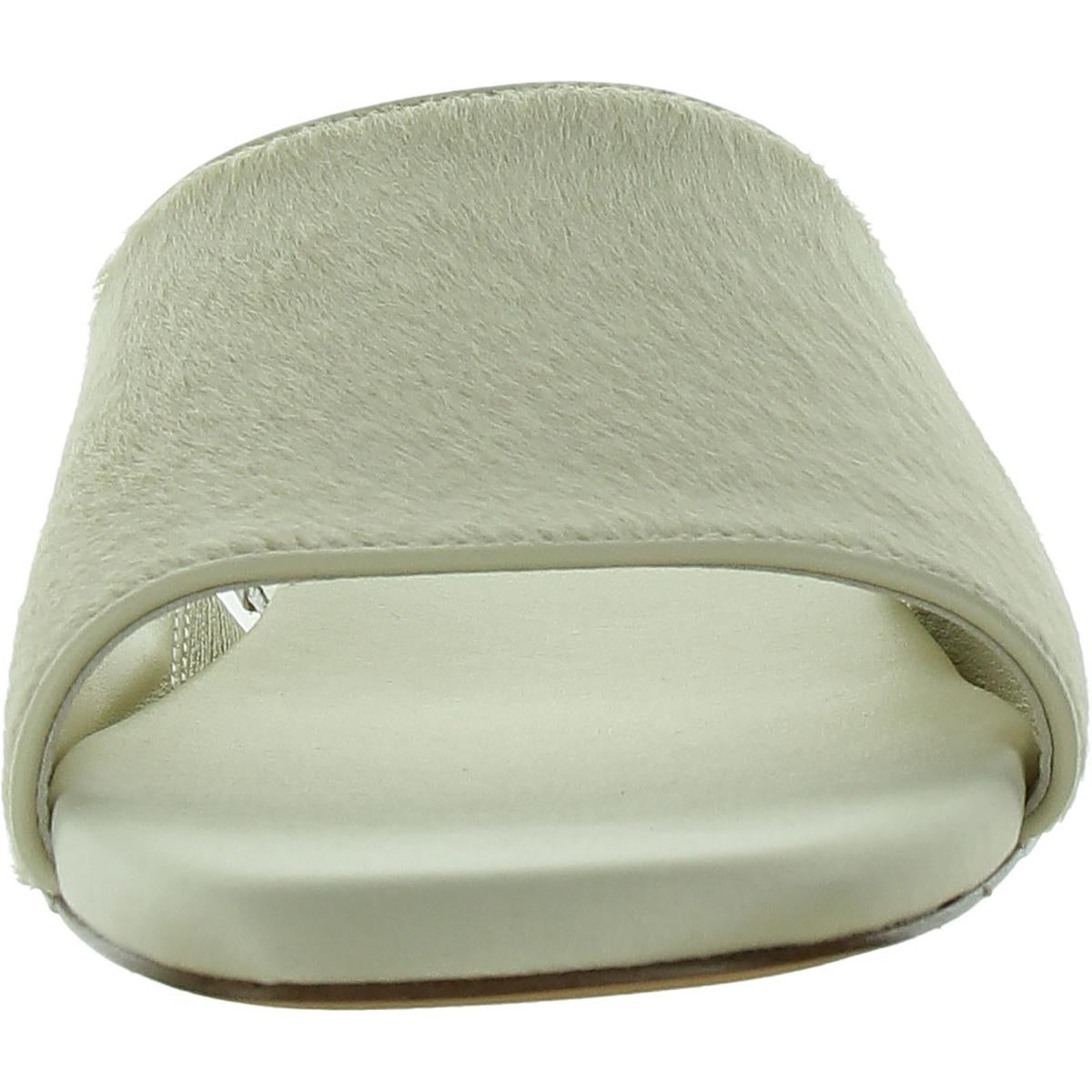 Womens Open Toe Slip On Mules
