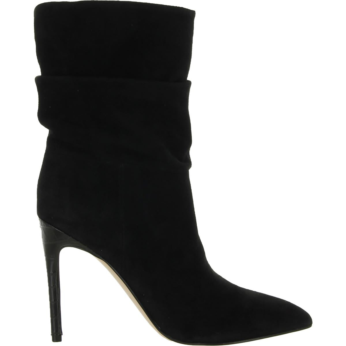 JENN Womens Pointed Toe Mid-Calf Boots