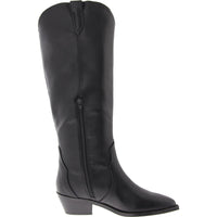 Kit Womens Faux Suede Knee-High Cowboy, Western Boots