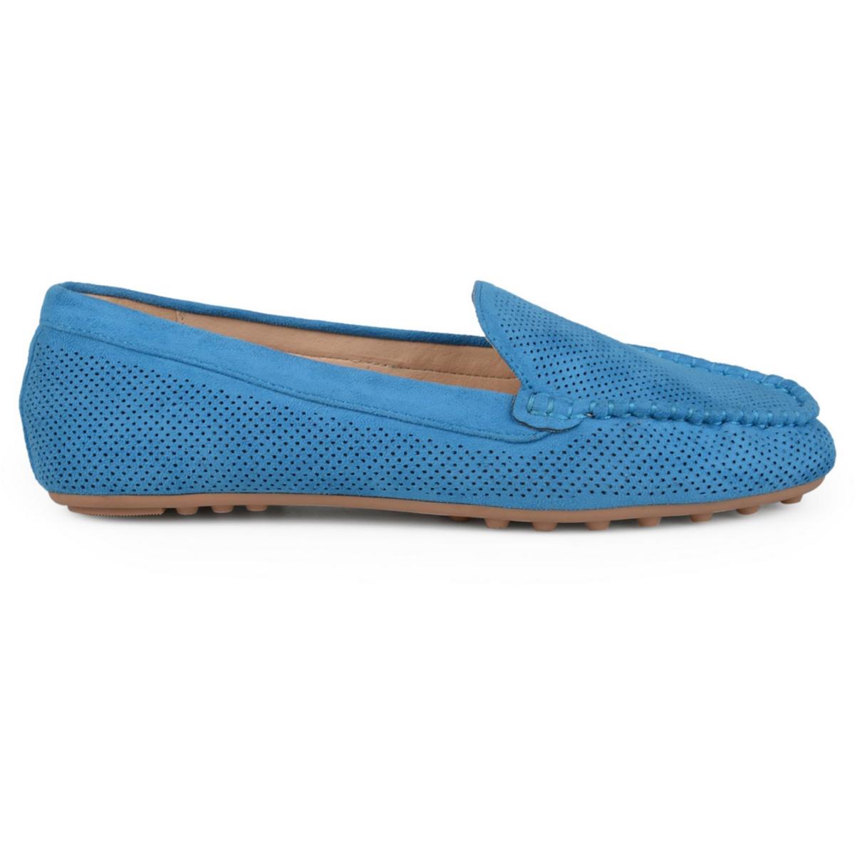 Halsey Womens Faux Suede Lifestyle Loafers