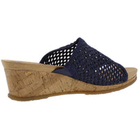 FLOSSEY Womens Cork Wedge Sandals