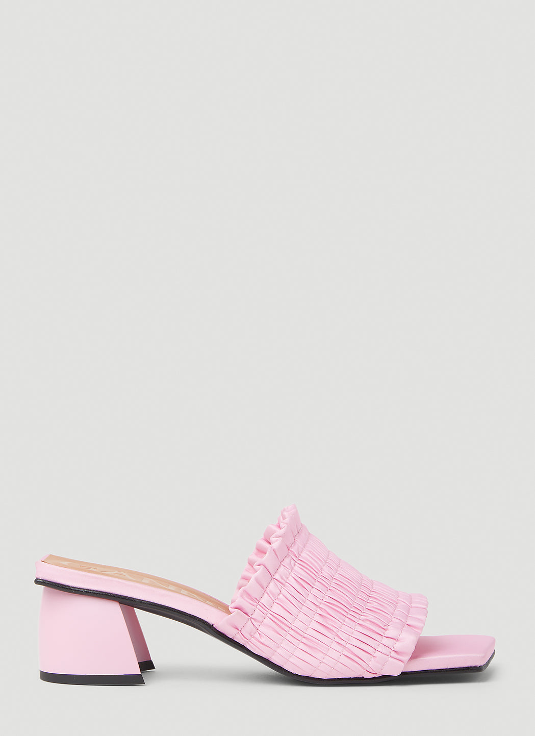 Ganni Women Smock Kitten Heel Mules