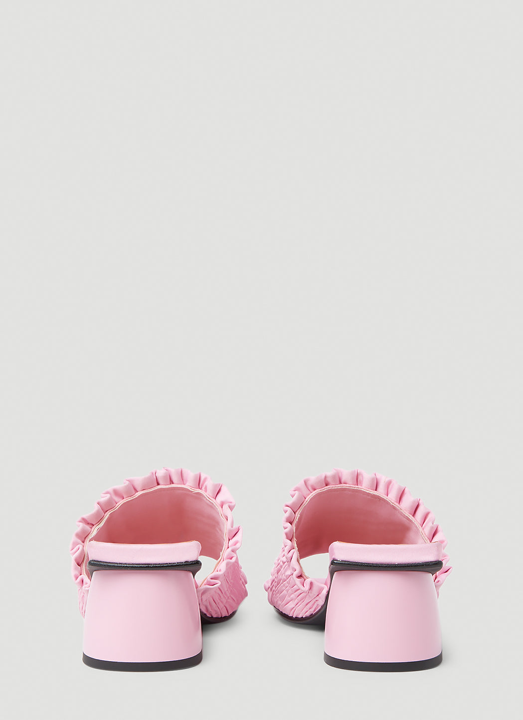 Ganni Women Smock Kitten Heel Mules