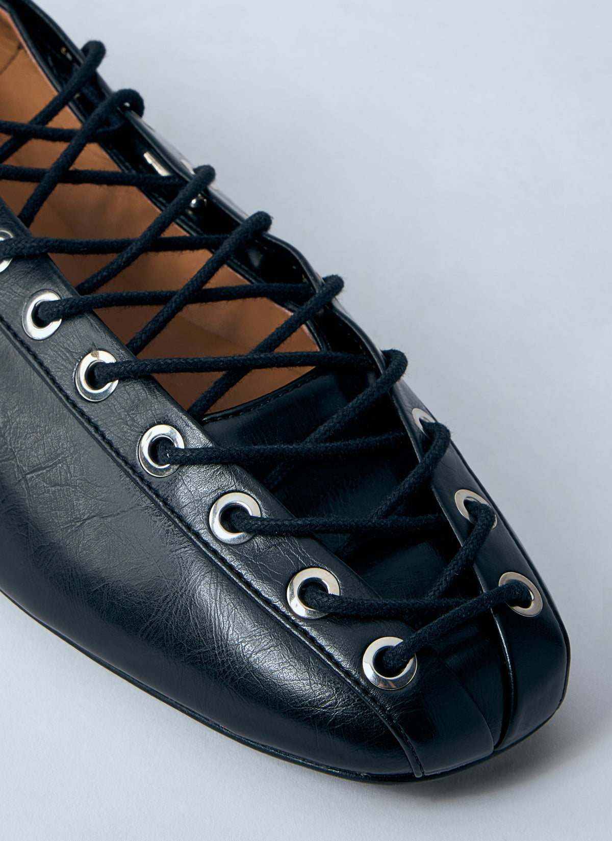 Ganni Women Oleatex Ballerina Flats