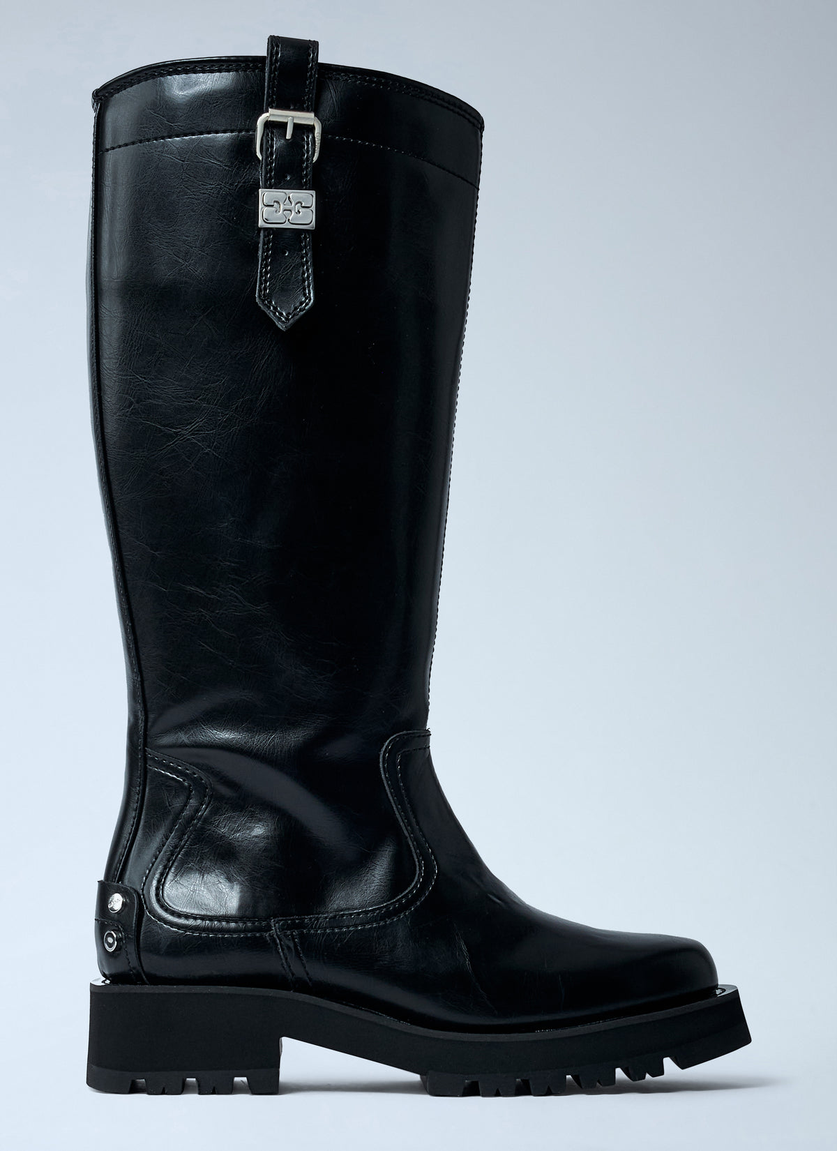 Ganni Women Studs High Boots