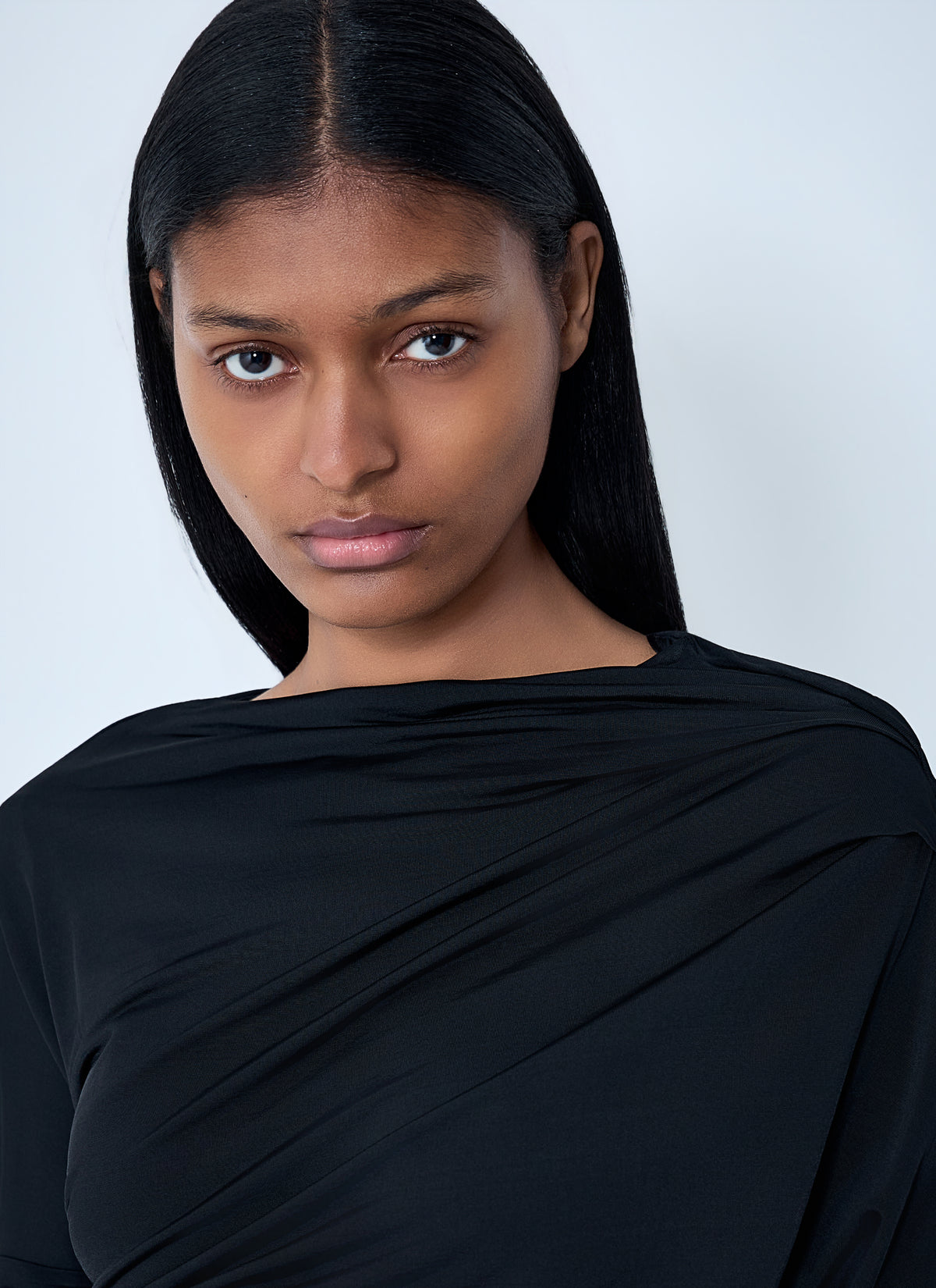 GANNI Ganni Women Draped Long Sleeve Top