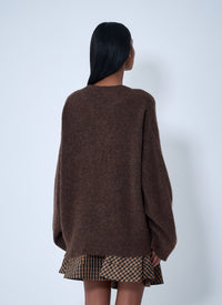 GANNI Ganni Women Brushed Knit Sweater