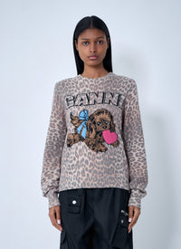 GANNI Ganni Women Wool-Blend Sweater