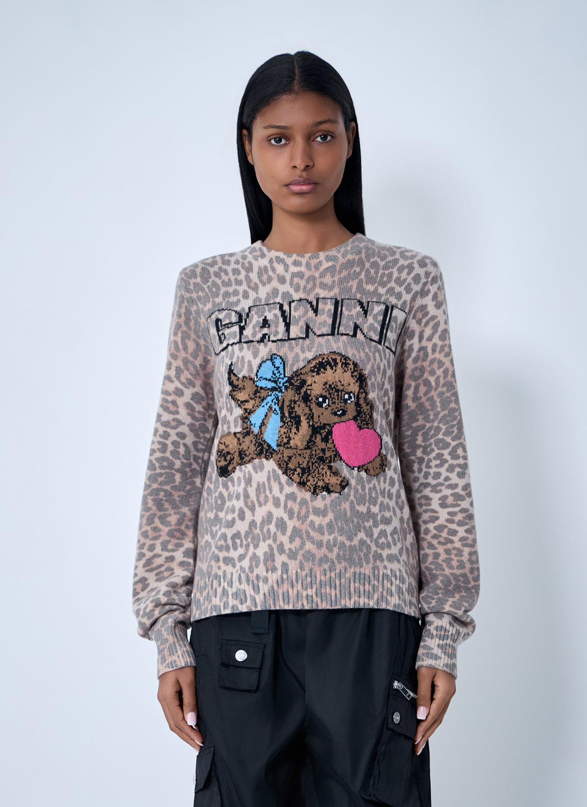GANNI Ganni Women Wool-Blend Sweater