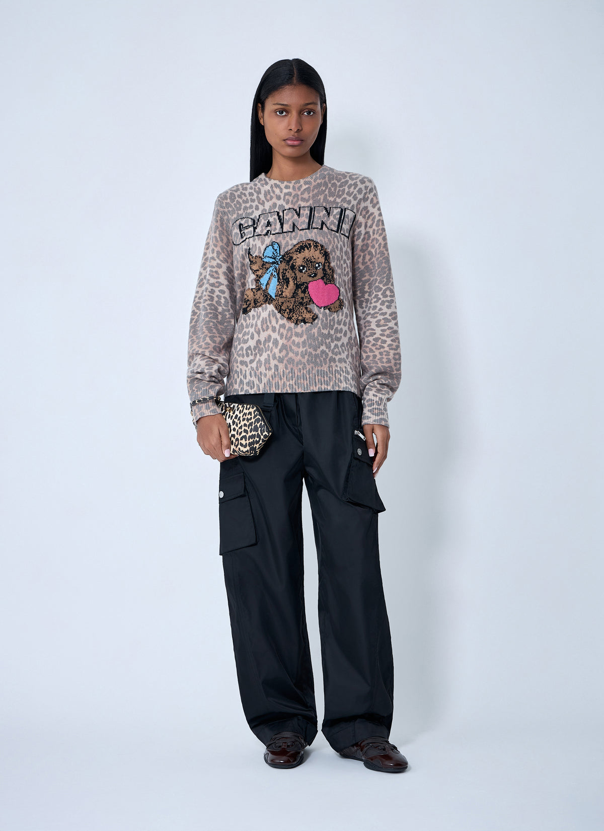 GANNI Ganni Women Wool-Blend Sweater