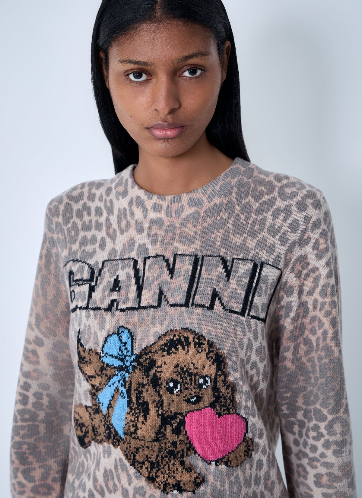 GANNI Ganni Women Wool-Blend Sweater