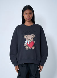 GANNI Ganni Women Logo Motif Sweatshirt