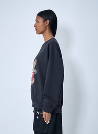 GANNI Ganni Women Logo Motif Sweatshirt