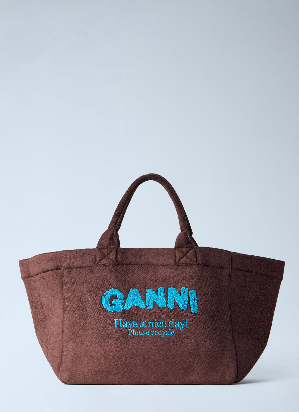 Ganni Women Xxl Reversible Tote Bag