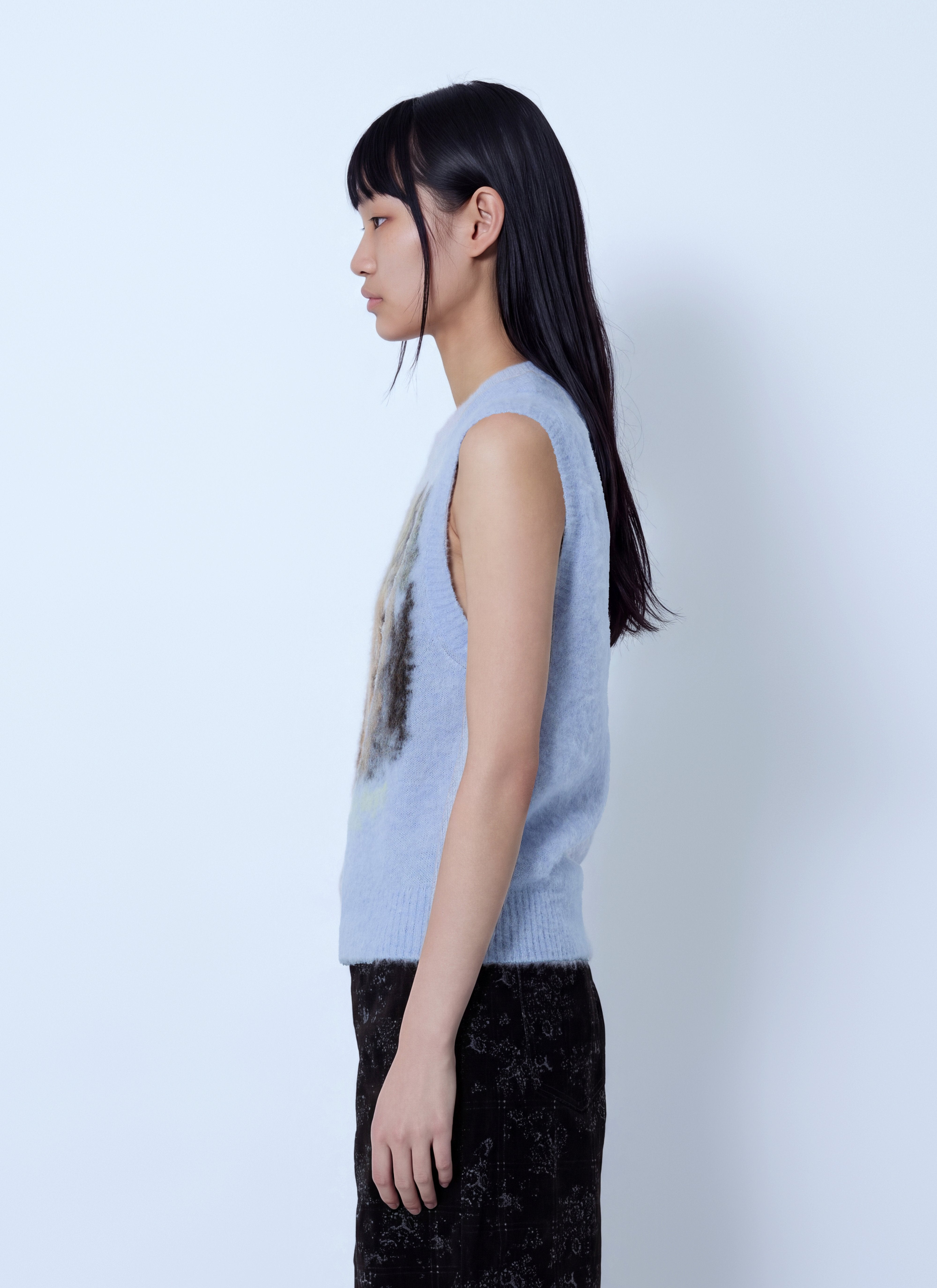 Ganni Women Brushed Alpaca Teddy Vest – Bluefly