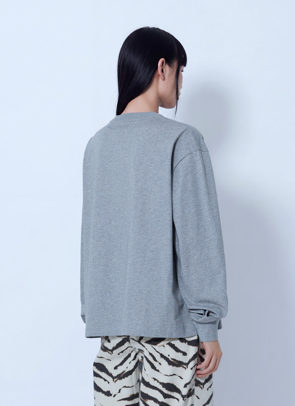 Ganni Women Basic Cotton Jersey Longsleeve